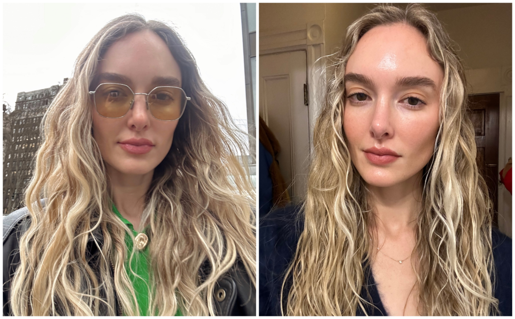 wavy hair routine