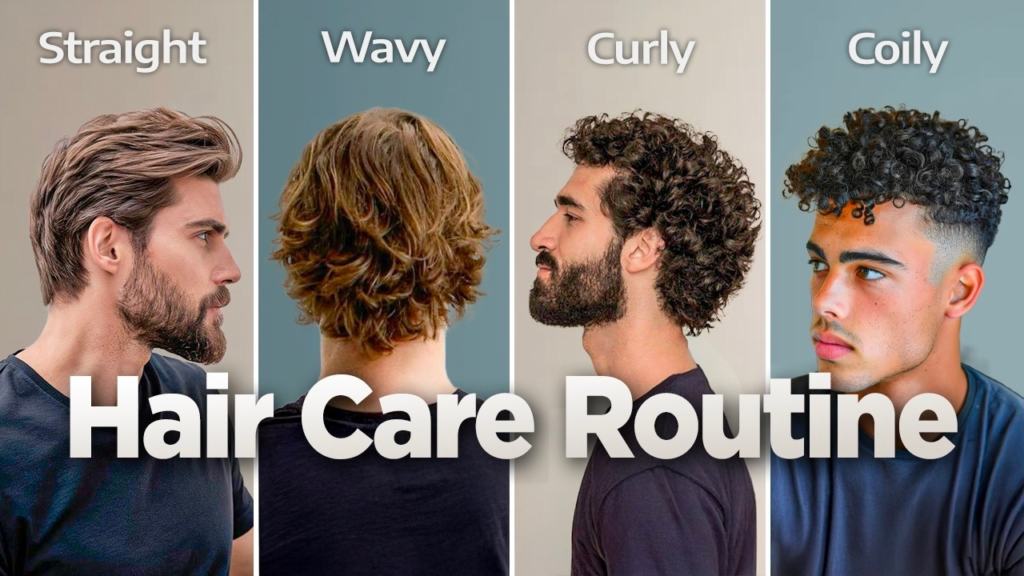 wavy hair routine