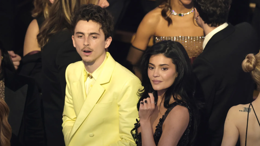 kylie jenner and timothee chalamet