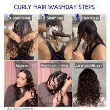 wavy hair routine
