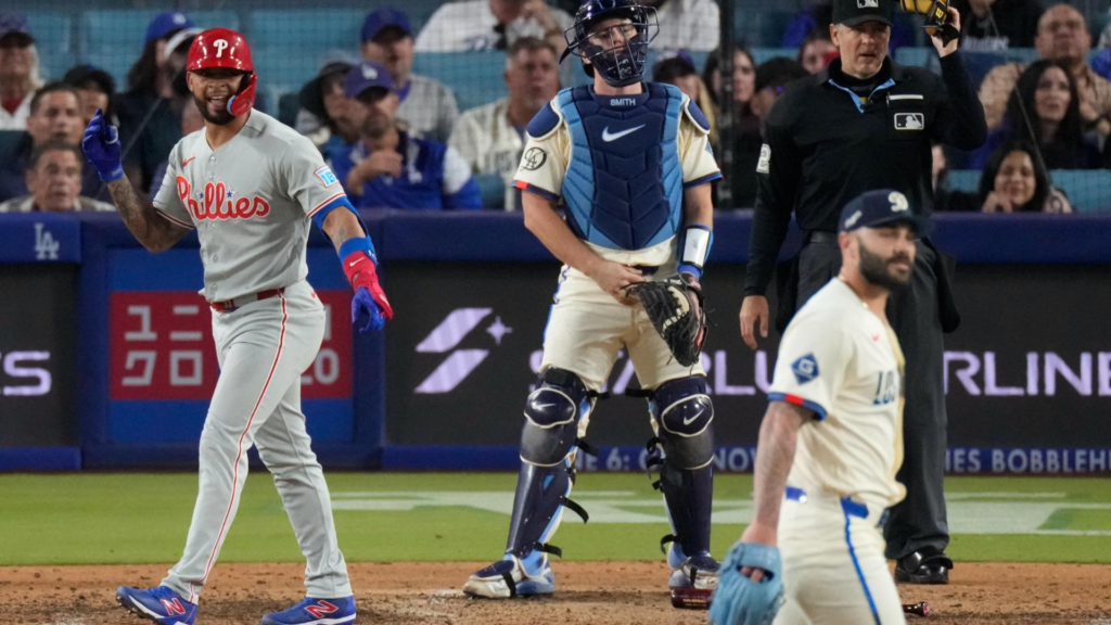 dodgers vs phillies